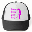 Golf Lesbians Prefer Guys Away LPGA hats