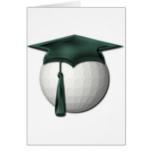 Golf Lessons Greeting Card