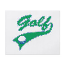golf logo flyers
