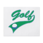 golf logo flyers