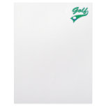 golf logo customized letterhead