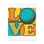 Golf Love Post Cards