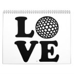 Golf Love Wall Calendars
