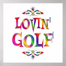 Golf Lover Poster
