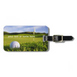 golf luggage tag