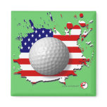 golf refrigerator magnets