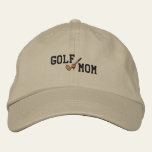 Golf Mom Embroidered Hat