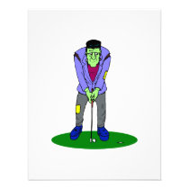Golf Monster invitations