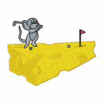 Golf Mouse embroidered shirts