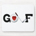 Golf mousepads