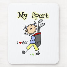 Golf My Sport  Mouse Pads