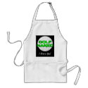 Golf Naked Apron (white golf ball)