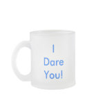 Golf Naked Frosted Mug (orange golf ball)