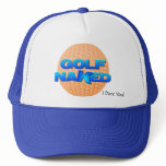 Golf Naked Hat (orange golf ball)
