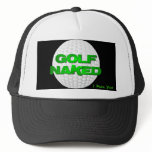 Golf Naked Hat (white golf ball)