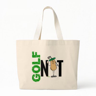 Golf Nut 1 Tote Bags by gonenuts