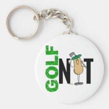 Golf Nut 1 Key Chains