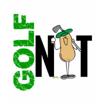 Golf Nut 1 t-shirts