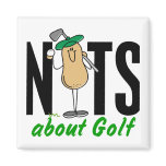 Golf Nut 2 Refrigerator Magnet