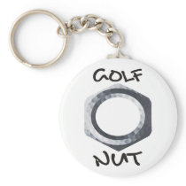 Golf Nut Key Chains