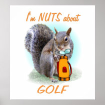 Golf Nut Poster