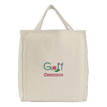 Golf Obsession embroidered bags by GolfClub Golf Obsession embroidered bags