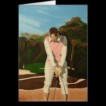 Golf Pink cards