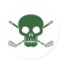 Golf Pirate stickers by magarmor Golf Pirate stickers