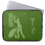 GOLF PLAYER custom laptop sleeve