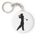 golf player keychains