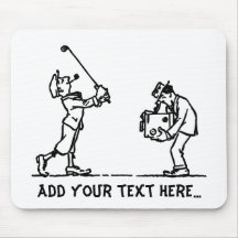 Golf player - Like a Boss Mouse Pad