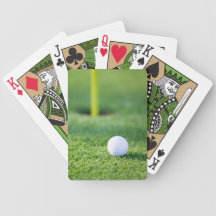 Golf playing cards