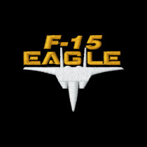 Golf Polo W/F-15 and Call Sign embroidered shirts