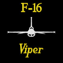 Golf Polo W/F-16 and Call Sign embroidered shirts