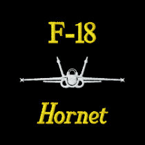 Golf Polo W/F-18 and Call Sign (Dark ONLY) embroidered shirts