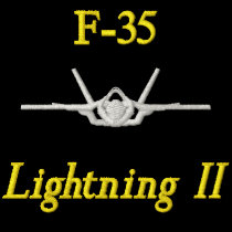 Golf Polo W/F-35 and Call Sign embroidered shirts