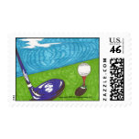 Golf Postage Stamp