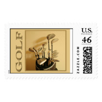 GOLF Postage Stamp
