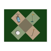Golf postcards by shopstew Golf postcards