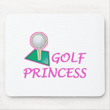 Golf Princess Mouse Pads