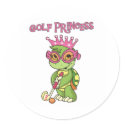 Golf Princess stickers