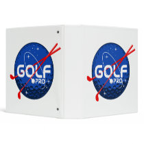 Golf Pro Vinyl Binder