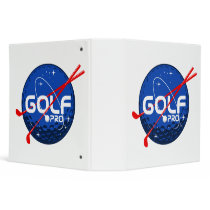 Golf Pro Vinyl Binders