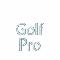 Golf Pro embroidered shirts by GolfClub Golf Pro embroidered shirts