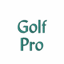 Golf Pro embroidered shirts