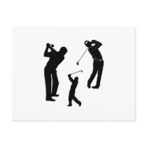 Golf Pro postcards
