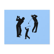 Golf Pro postcards