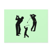 Golf Pro postcards