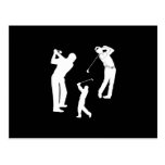 Golf Pro Postcard