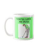 golf puts putz joke, golf puts putz joke mugs